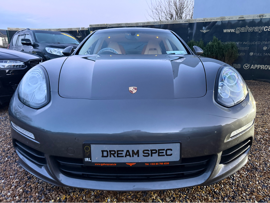 2014 Porsche Panamera PORSCHE PANAMERA 3.0 V6 FACELIFT 300BHP TURBO LOOK,SUNROOF ,HEATED SEATS ,REVERSE CAMERAS,SAT NAV ,PREMIUM TURBO LEATHER (rare) €29,840