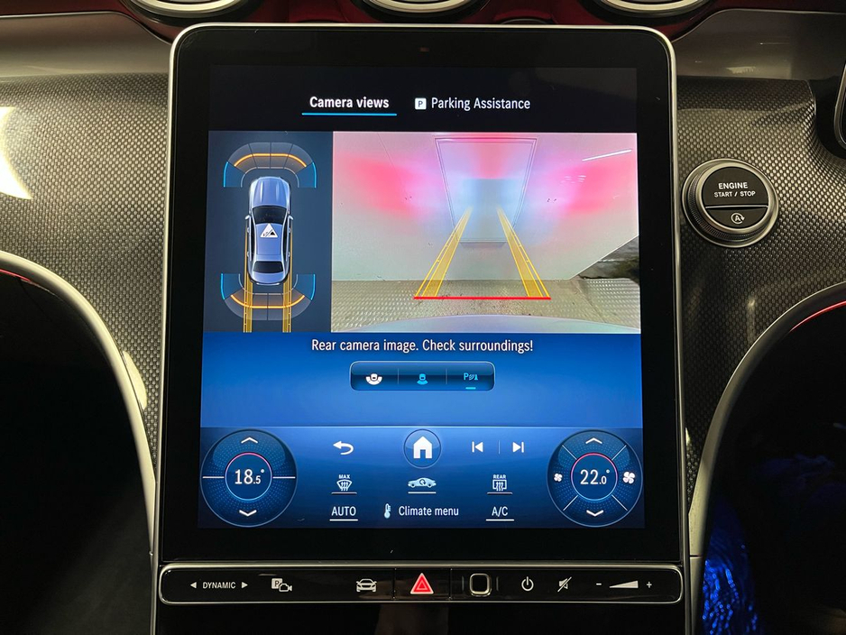 2023 Mercedes-Benz C Class 200d AMG - 18 Inch Alloys - Reversing Camera - Ambient Lighting - Sat Nav - Climate Control - Heated Seats - Keyless Start - Apple CarPlay/Android Auto - €52,950 or €53,900 with Supaguard Vehicle Prot €52,950