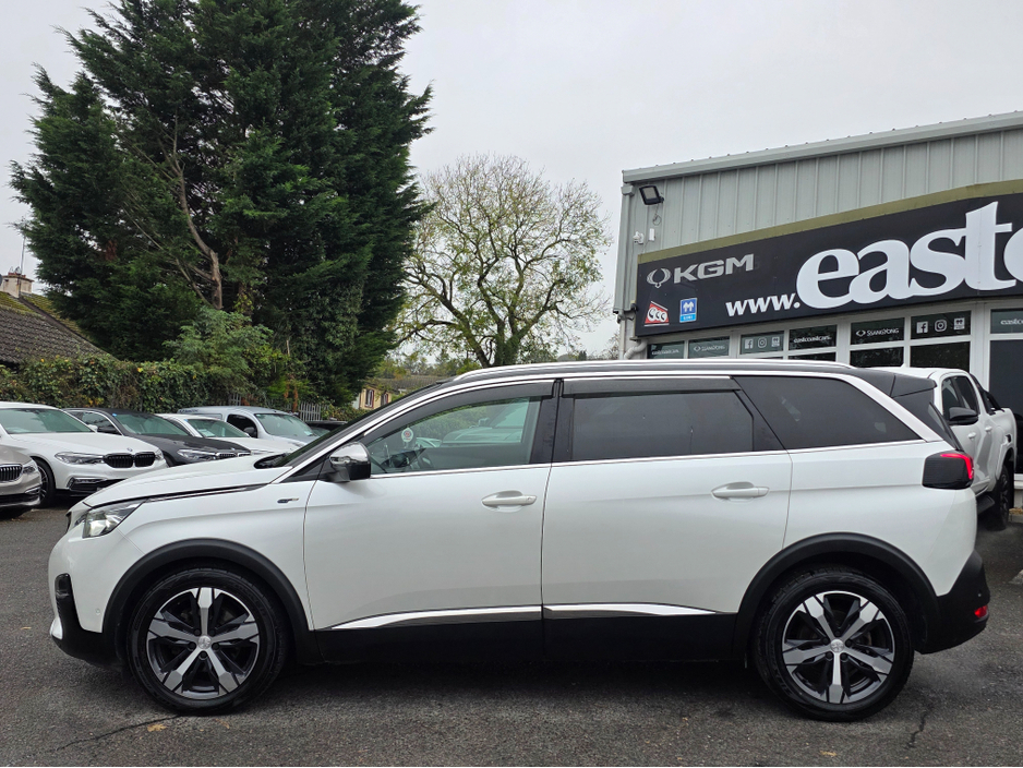 2018 Peugeot 5008 ( 182 REG ) GT LINE 7 SEATER  - DIGITAL DASH - CAMERA - ALLOYS -   CARPLAY ANDROID AUTO EU RADIO  PEARL WHITE €26,500