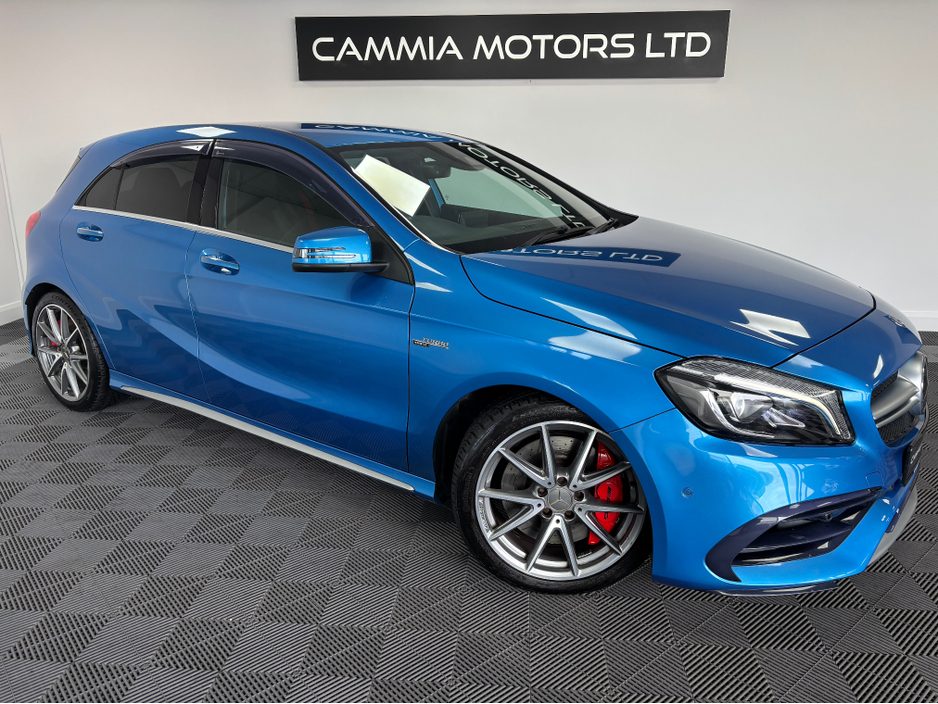 2016 Mercedes-Benz A Class *MERCEDES BENZ A CLASS AMG A45 4-MATIC* *HEATED LEATHER SEATS* *ELECTRIC MEMORY ADJUSTABLE SEATS* *PARKING SENSORS* *DRIVE MODES* *LOW MILEAGE* *FINANCE AVAILABLE* *TRADE INS WELCOME* €27,950