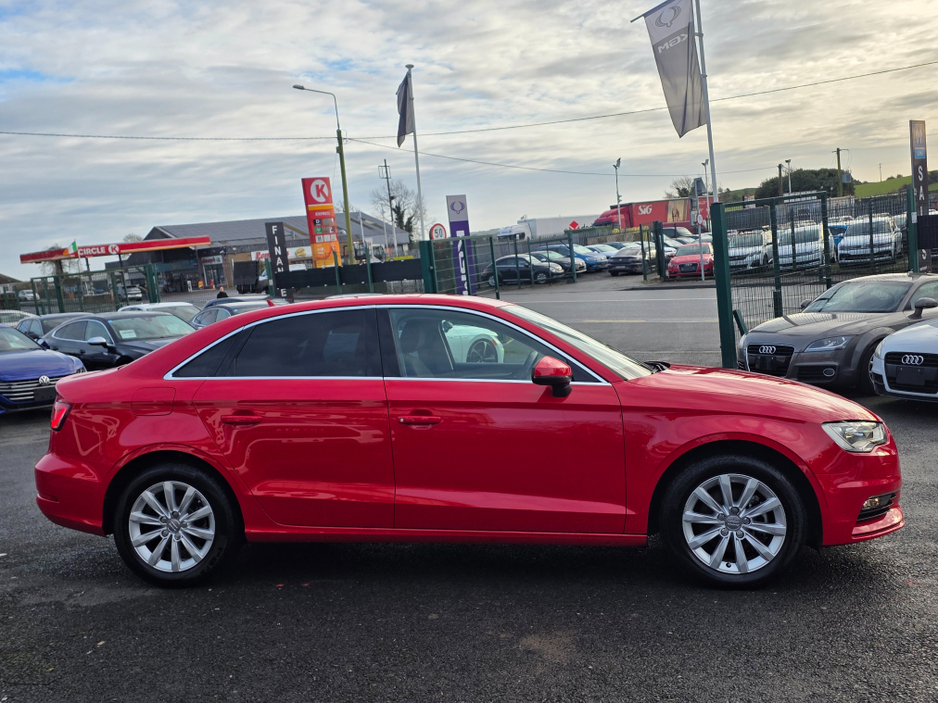 2014 Audi A3 Saloon ( 142 REG ) SALOON 1.4 TFSI PRIVACY GLASS REVERSING CAMERA - PARKING SENSORS ALLOYS - SIMI DEALER - LOW ROAD TAX BAND €14,750