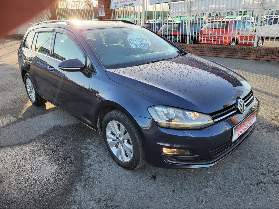 2015 Volkswagen Golf (2yr warranty) 1.2 petrol Auto estate 76308 €12,999