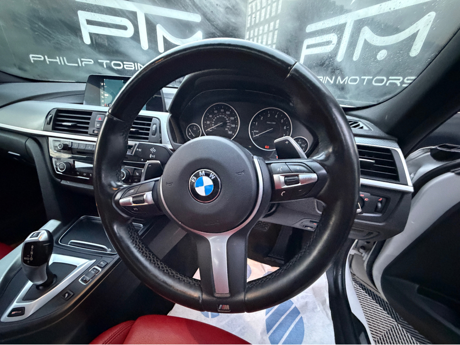 2018 BMW 3 Series 330e M SPORT F30 252HP AUTO Sunroof & Red Leather €20,995