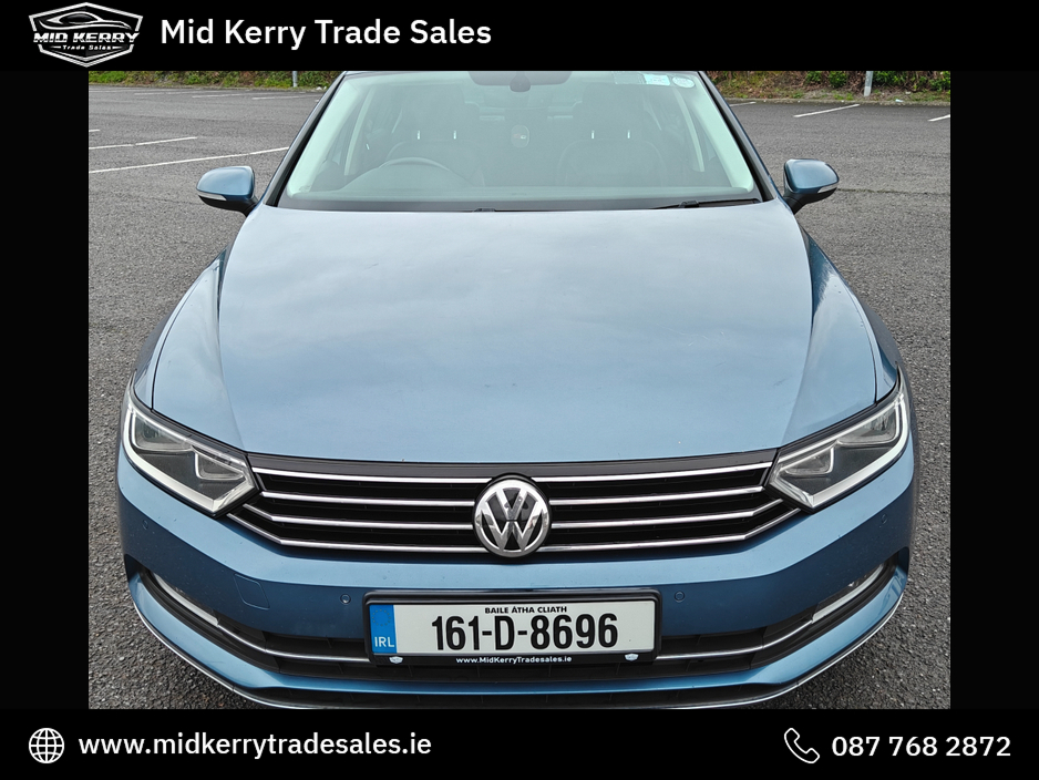 2016 Volkswagen Passat HIGHLINE 1.6 TDI MANUAL 6SPEED FWD 120HP 4DR €10,450