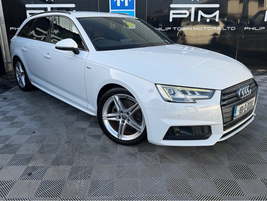 2018 Audi A4 S LINE AVANT AUTO BLACK PACK €20,995