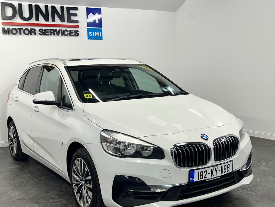 2018 BMW 2 Series *LUXURY*PAN ROOF*FULL LEATHER*GREAT SPEC*225*5DR AUTO*SAT NAV*TWO KEYS*12 MONTH WARRANTY*FINANCE AVAILABLE €18,899