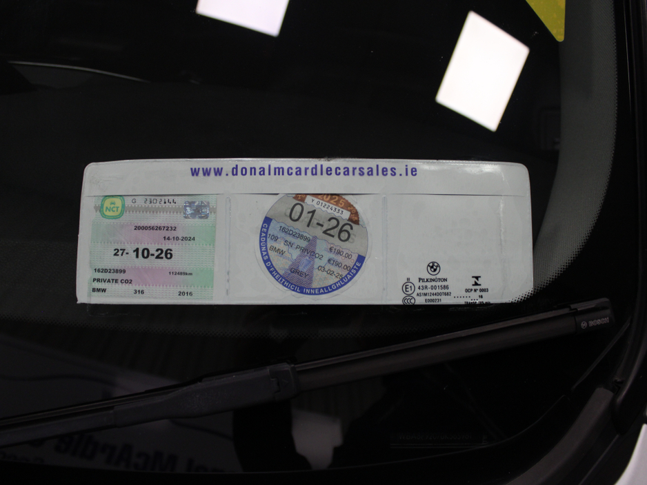 2016 BMW 3 Series 316D SPORT ZLSF 4DR AUTO €14,950