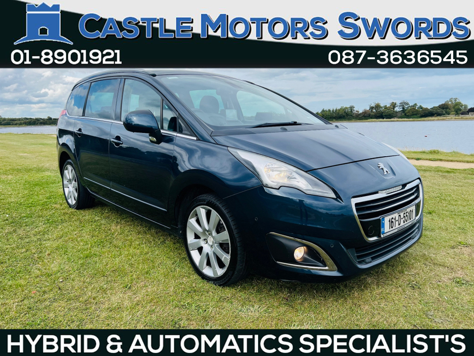 2016 Peugeot 5008 1.6 HDI BLUE 120 ALLURE AUTO 5DR €12,450