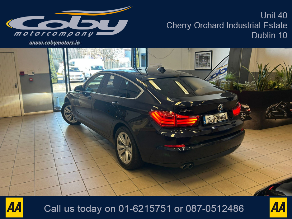 2016 BMW 5 Series D 5N22 4DR AUTO EU6 SE.  NCT, Full Leather, Alloy Wheels, MFSW, Full Electrics, Parking Sensors, Cruise Control, Dual Climate Control, Sat Nav, Heated Seats, Luggage Cover and more. €14,950