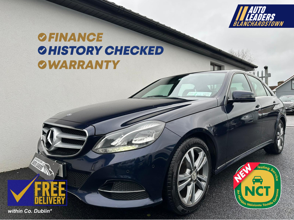 2014 Mercedes-Benz E Class E220 CDI SE 170 BHP AUTO NAV LEATHER €11,995