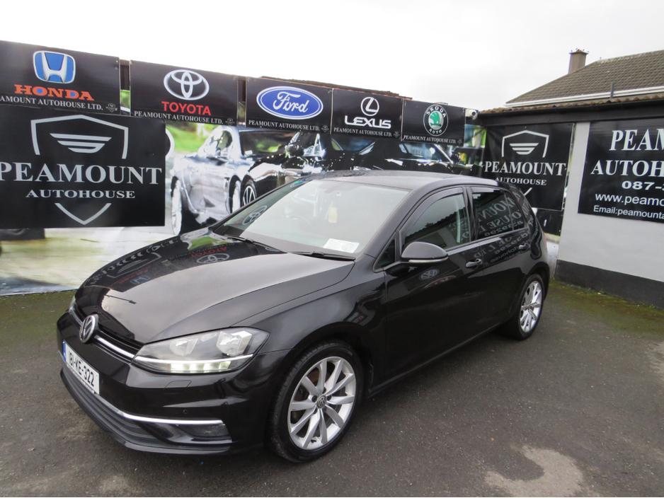 2018 Volkswagen Golf HIGHLINE 1.6 TDI  5DR BLACK DIGI DASH NCT 28 €13,999