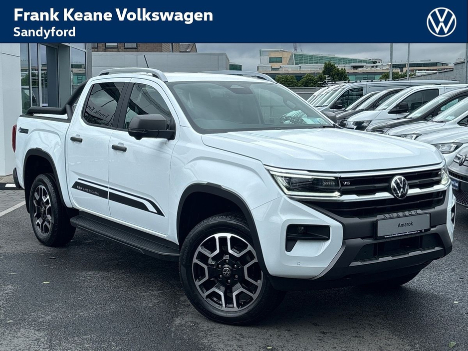 2026 Volkswagen Amarok PAN AMERICANA 3.0 V6 237BHP *ELECTRIC ROLLER SHUTTER* *APPLE CARPLAY/ANDROID AUTO* *360 AREA VIEW CAMERA* *FRONT AND REAR CAMERA* *FRONT ELECTRIC HEATED SEATS* *IQ LED MATRIX HEADLIGHTS* *REMOVABLE TO €53,599