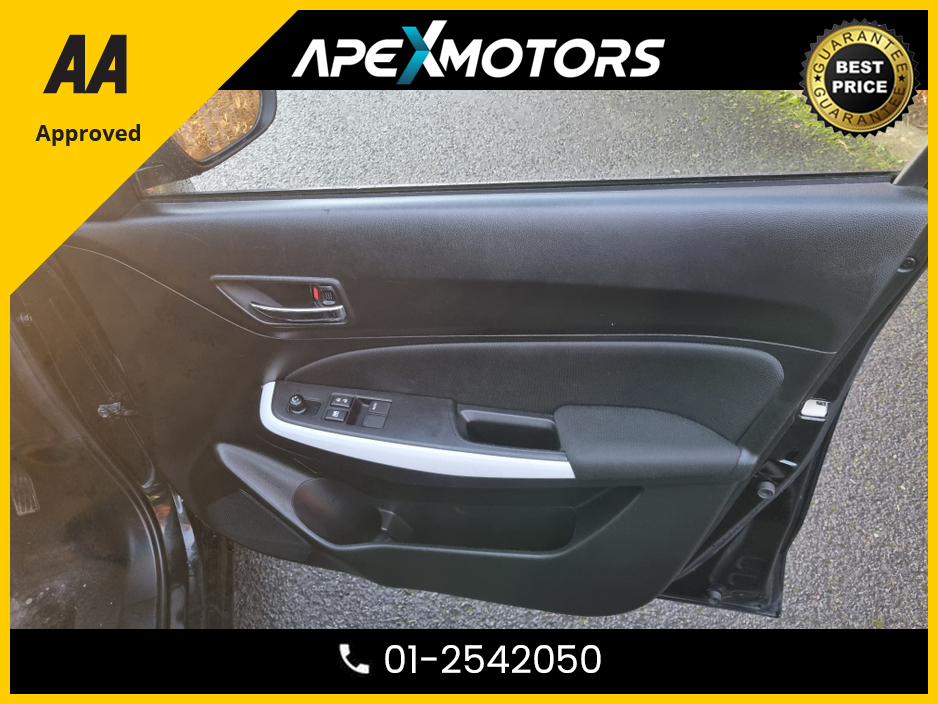 2017 Suzuki Swift FINANCE ARRANGED * TOP-SPEC SZ T 111PS * NEW MODEL * PETROL 5DR * NEW NCT DEC-27 * 2-KEYS * 9-STAMPS SERVICE HISTORY * IMMACULATE * AA APPROVED * 101 SAFETY CHECKLIST* COLOUR REVERSE CAMERA 01-2542050 €8,749