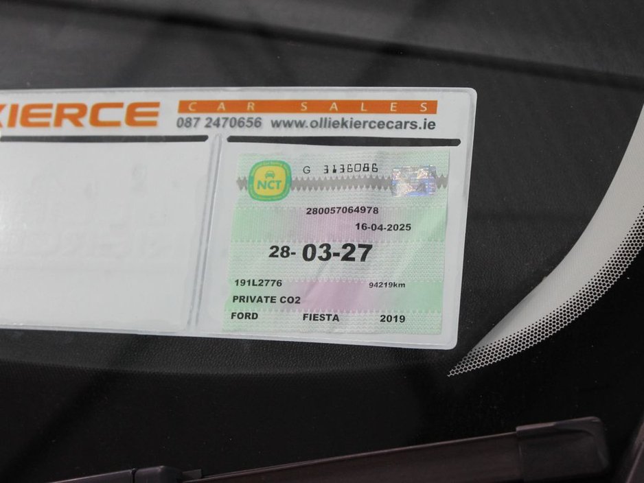 2019 Ford Fiesta 1.10 70PS 5SPD 5DR 4DR €14,999