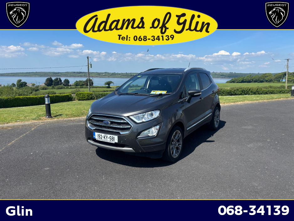 2019 Ford Ecosport TITANIUM 1.5 TD 100PS M6 4DR €16,950