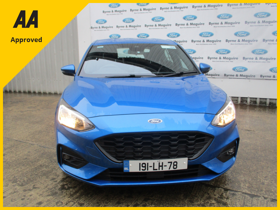 2019 Ford Focus ST-LINE 1.0 ECOBOOST WITH A LONG NCT TEST FULLY SERVICED AND READY TO GO €17,500