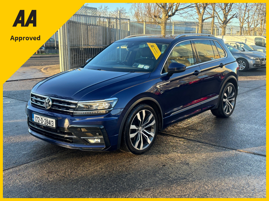 2017 Volkswagen Tiguan 2.0 TDI R-LINE 4MOTION 5DR AUTO 190PS FULLY LOADED WITH SPEC €18,950