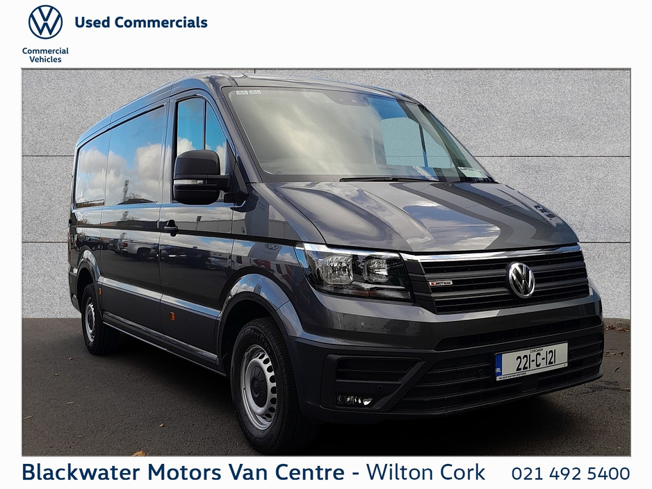 2022 Volkswagen Crafter VAN 35 2.0TDI 177BHP MEDIUM WHEEL BASE HIGHLINE AUTOMATIC 4-MOTION WITH TOWBAR & HEATED SEATS (VAT INVOICE) €32,516