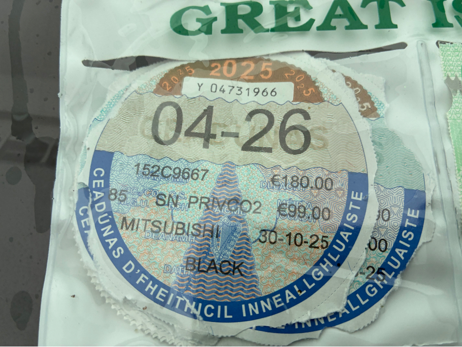 2015 Mitsubishi Mirage 1.0 DBA-A05A CVT 5DR AU AUTO €8,950