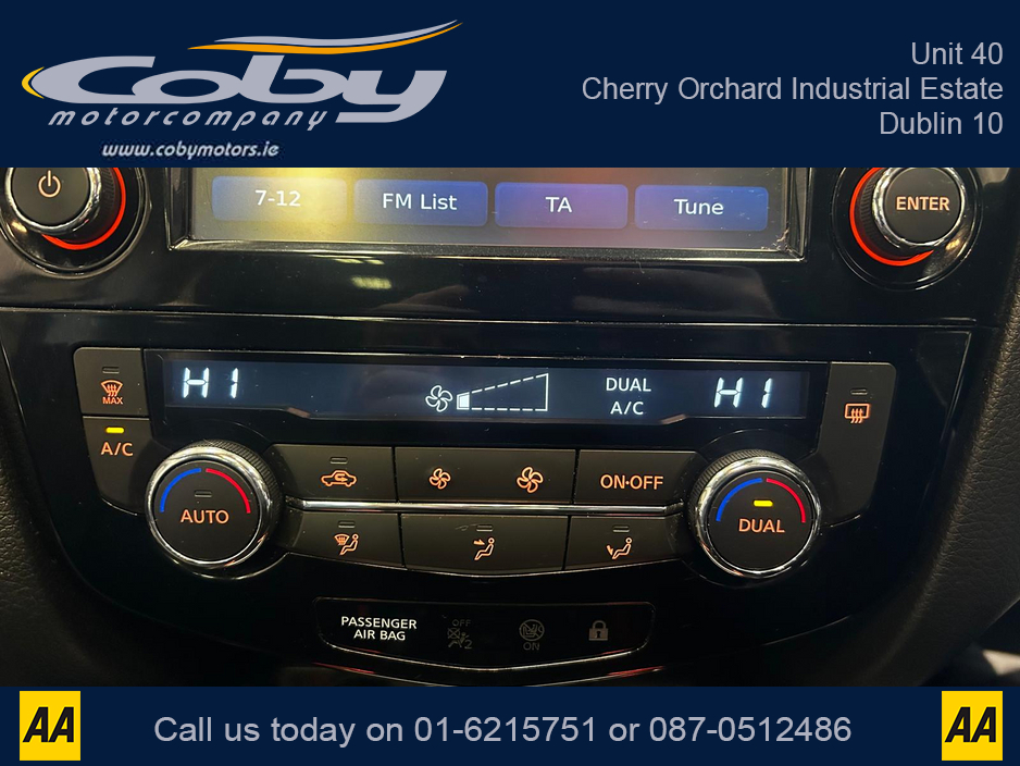 2017 Nissan Qashqai 1.5 Top Spec SV PREMIUM '17 5DR. NCT,Full Leather, Alloy Wheels, MFSW, Full Electrics, Reverse Cam,Parking Sensors, Cruise Control, Dual Climate Control, Sat Nav, Heated Seats, Luggage Cover and m €15,950