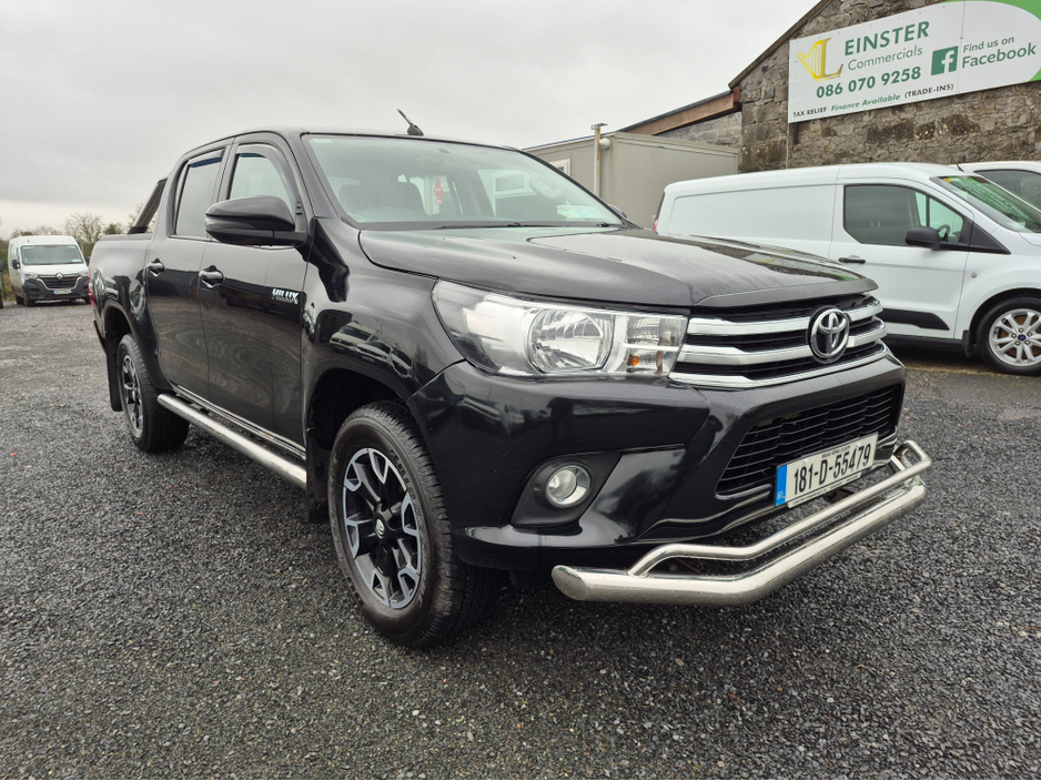 2018 Toyota Hilux 2.4 D-4D ACTIVE DC 4WD 14 148HP 4DR €21,950