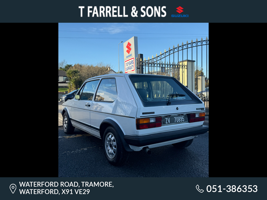 1982 Volkswagen Golf 1.8 GTI 8V 3DR 25TH ANNIVERSARY EDITION CAMPAIGN 03 €24,950