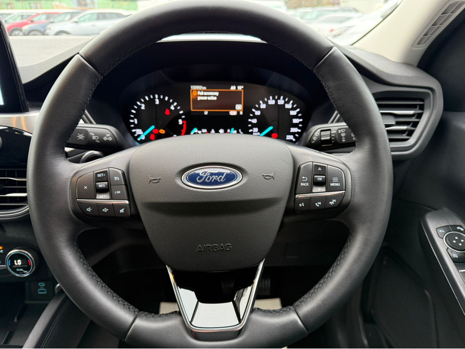 2021 Ford Kuga TITANIUM 5DR 1.5 TD 120 S6.2 M6 F, €85 p/w & €6,950 Trade in / Deposit , Titanium Spec , Front & Rear Sensors , Privacy Glass , Sat - Nav  , Apple Car Play & Android Auto , NCT , Warranty , Service €23,950