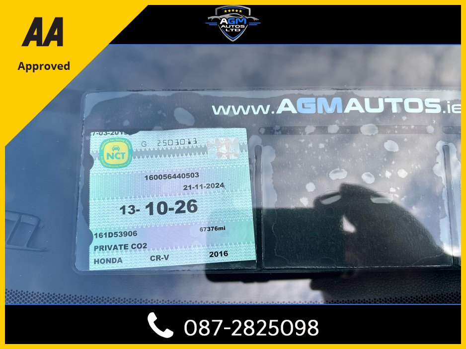 2016 Honda CR-V 1.6 I DTEC SE 120PS 5DR €14,950