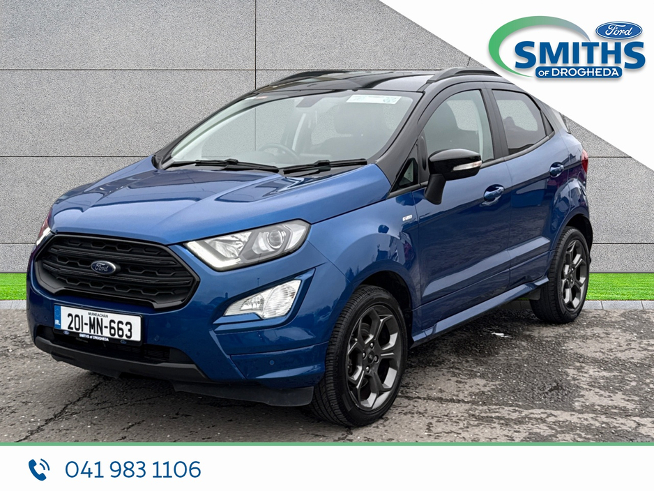 2020 Ford Ecosport ST-LINE 1.0T 125PS €18,950