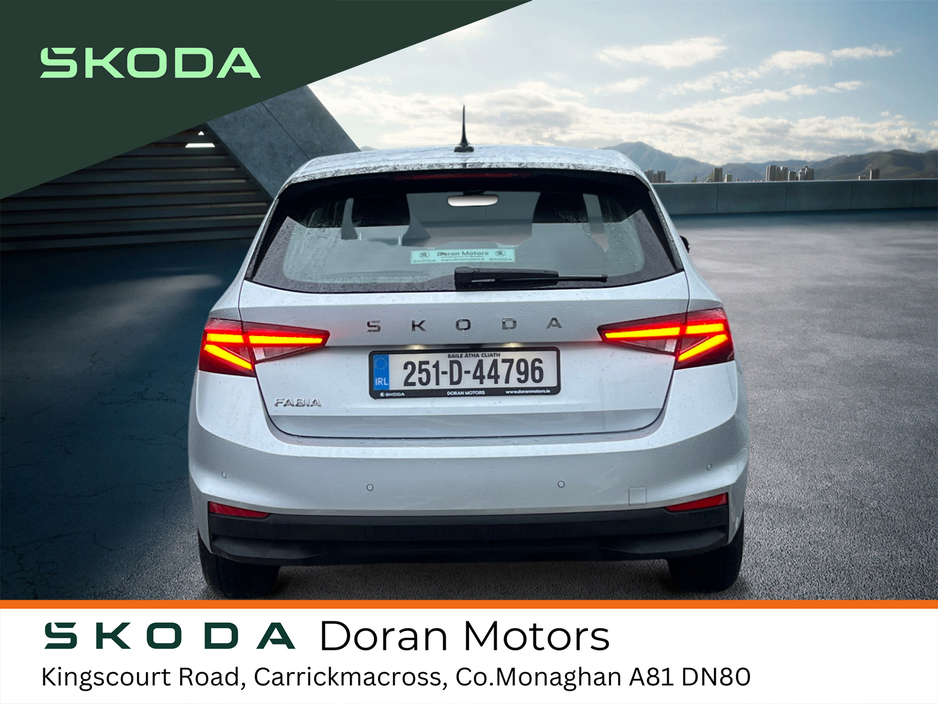 2025 Skoda Fabia SEL 1.0 MPI 80HP 5DR €24,500