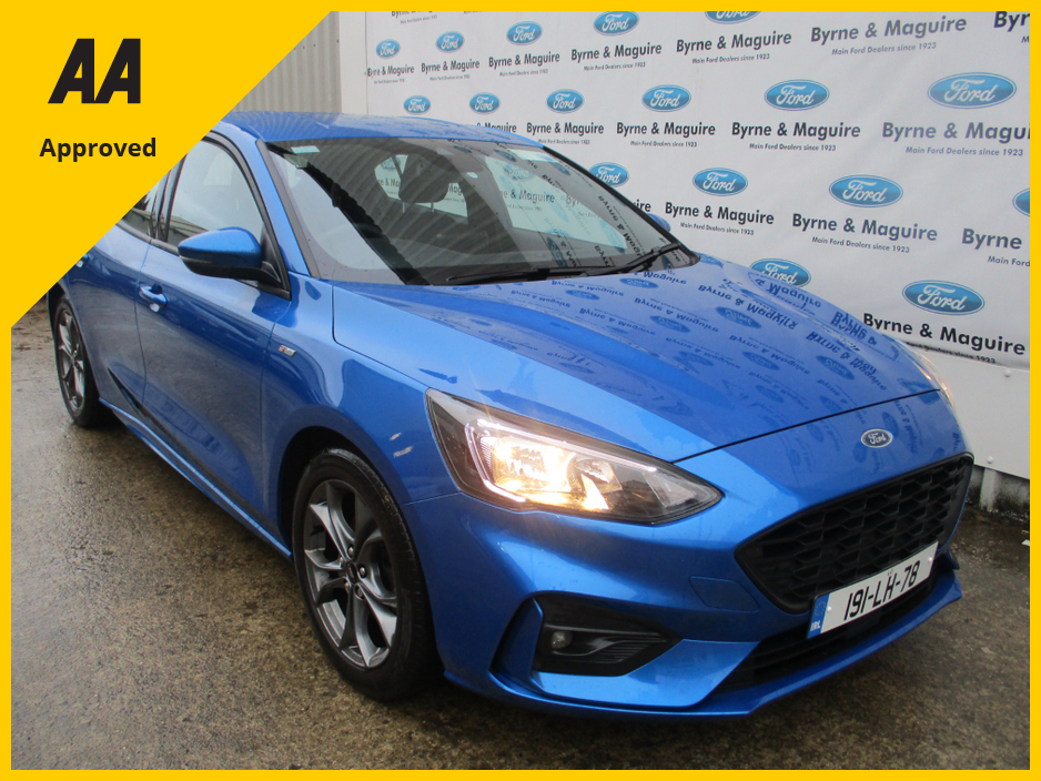 2019 Ford Focus ST-LINE 1.0 ECOBOOST WITH A LONG NCT TEST FULLY SERVICED AND READY TO GO €17,500