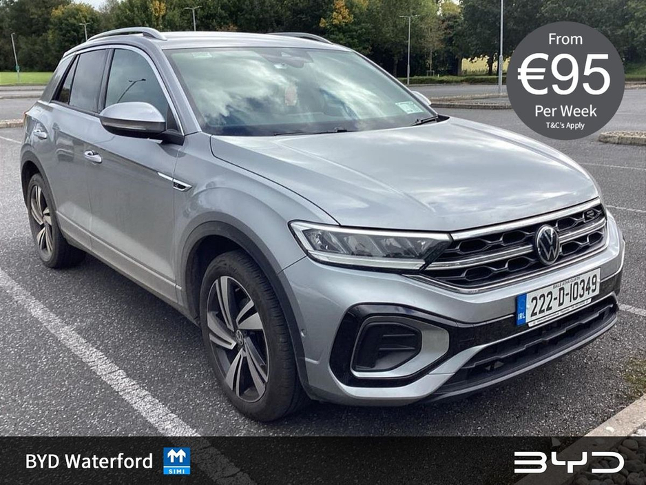 2022 Volkswagen T-Roc R-Line *VIRTUAL COCKPIT, DIAMOND CUT ALLOYS, PARKING SENSORS FRONT & REAR, WIRELESS CHARGING PHONE PAD, ADAPTIVE CRUISE CONTROL, ISOFIX* €29,995