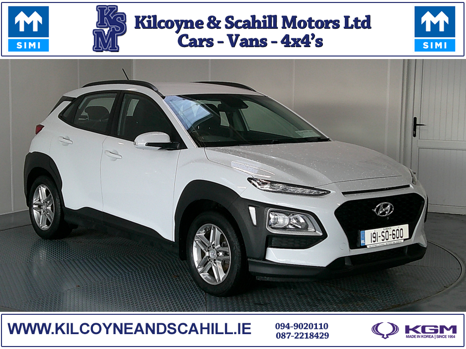 2019 Hyundai Kona KAUAI COMFORT 5DR DIESEL €15,950