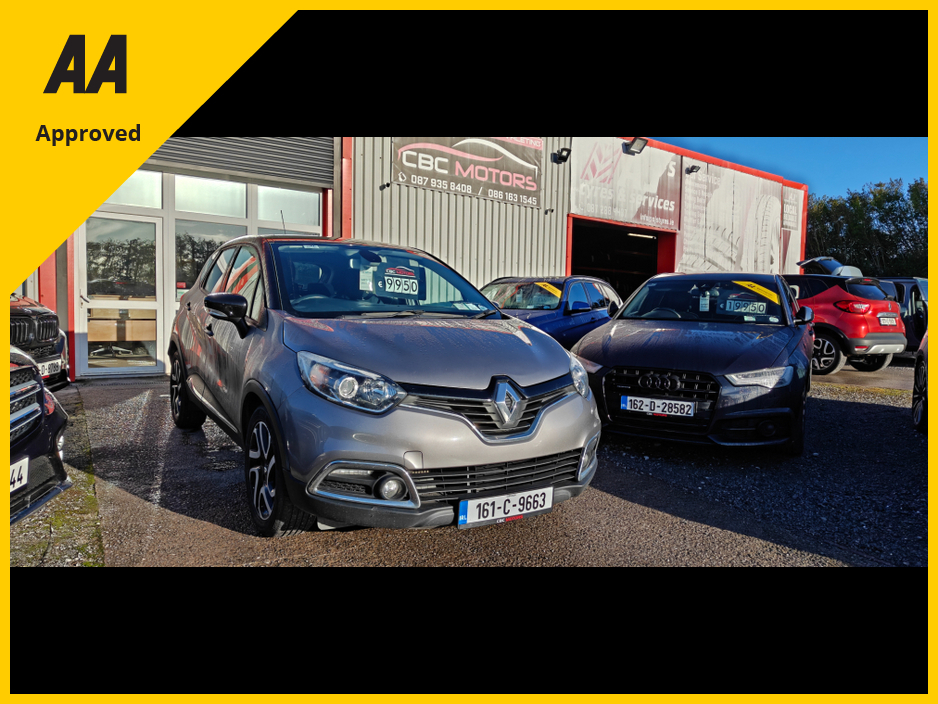 2016 Renault Captur 2016 1.5 DCI NCT 02 28 139KMS €9,950