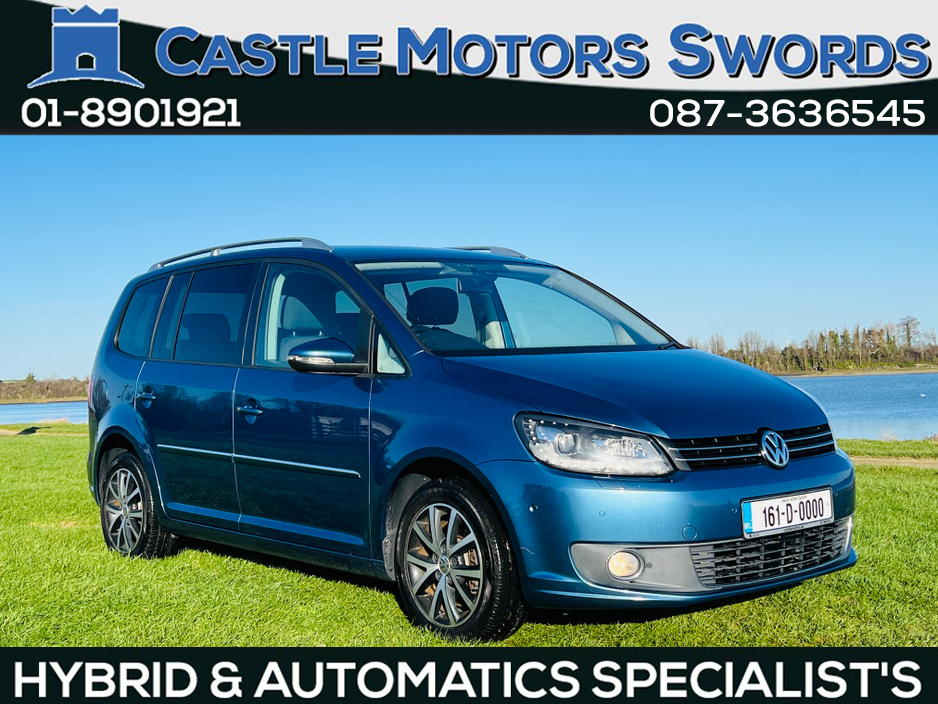 2016 Volkswagen Touran PETROL, AUTO 7 SEATS, FINANCE AVAILABLE €16,950