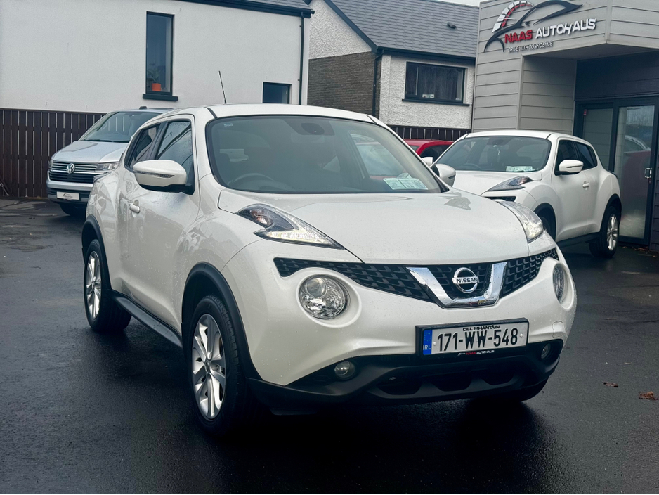 2017 Nissan Juke SV Premium – Pearl White, High Spec €8,950