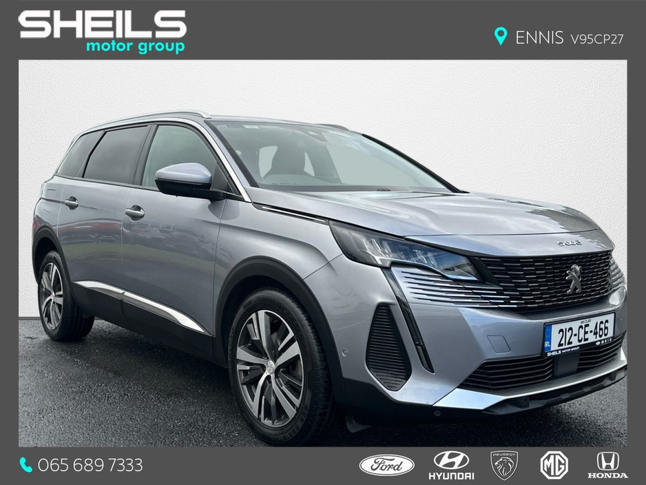 2021 Peugeot 5008 1.5 Diesel Allure 130BHP 7 Seats €34,950