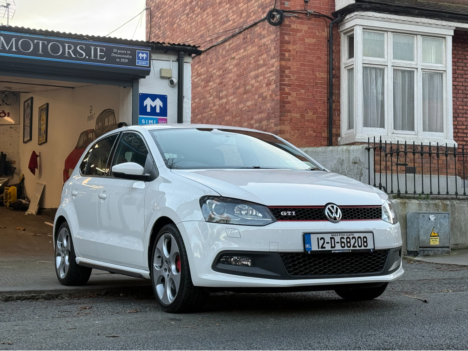 2012 Volkswagen Polo GTI, 1.4 Twin Charged Automatic, Only 37kms! New Nct 12/2026, Immaculate Condition, Tartan Seats, Apple Car Play, Android Auto, Reversing Camera, Flat Bottom Wheel, A/C, Service & Warranty Included, €11,950