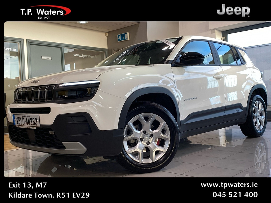 2025 Jeep Avenger 1.2 - ALTITUDE - SAME DAY FINANCE ARRANGED - 24 / 48 HOUR TEST DRIVE AVAILABLE €29,950