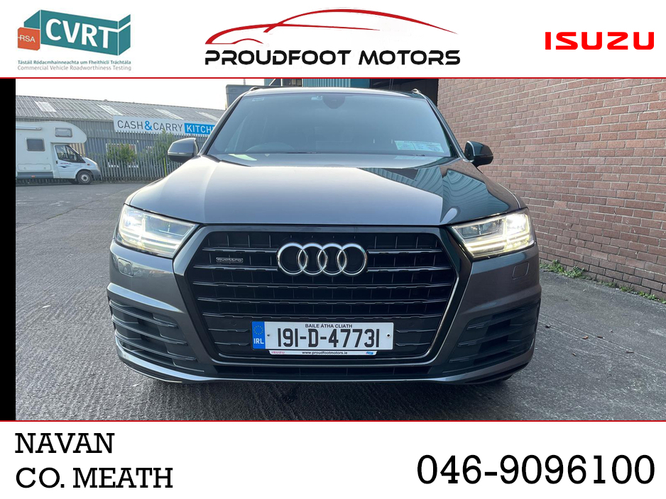 2019 Audi Q7 3.0 V6 50 TDI S LINE QUATTRO 5DR 286PS 7SEATS €47,950