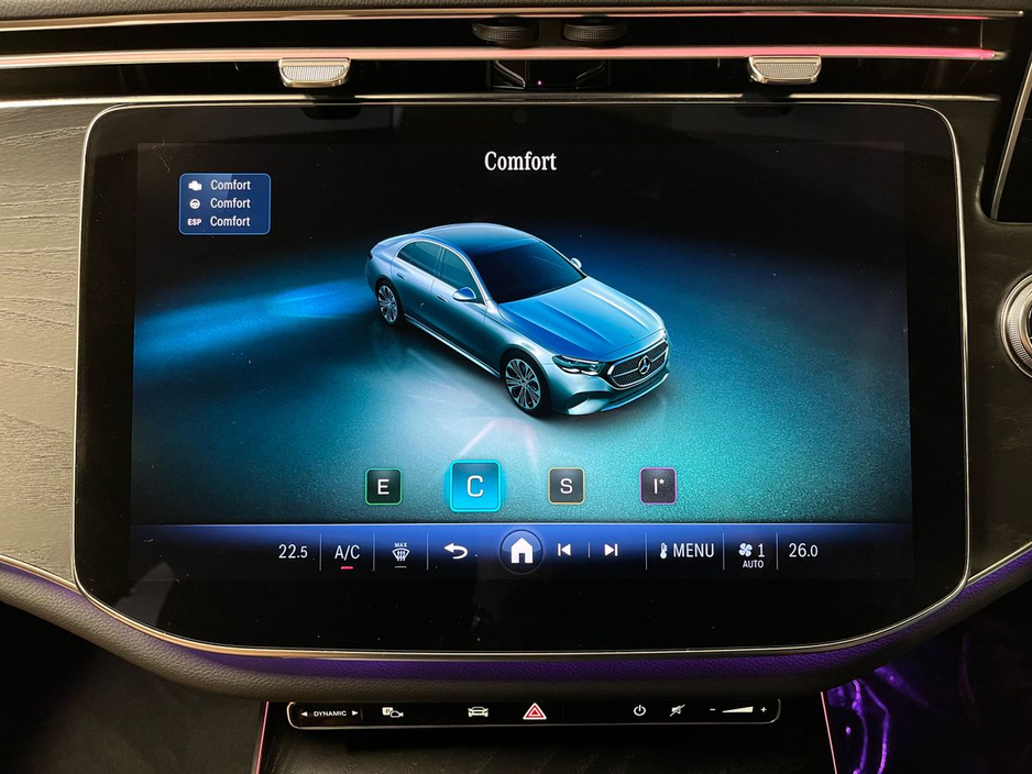 2024 Mercedes-Benz E Class 220d Avantgarde - 1 OWNER IRISH CAR - 17 Inch Alloys - Reversing Camera - Ambient Lighting - Sat Nav - Climate Control - Electric Heated Memory Seats - Keyless Start - Apple CarPlay/Android Auto