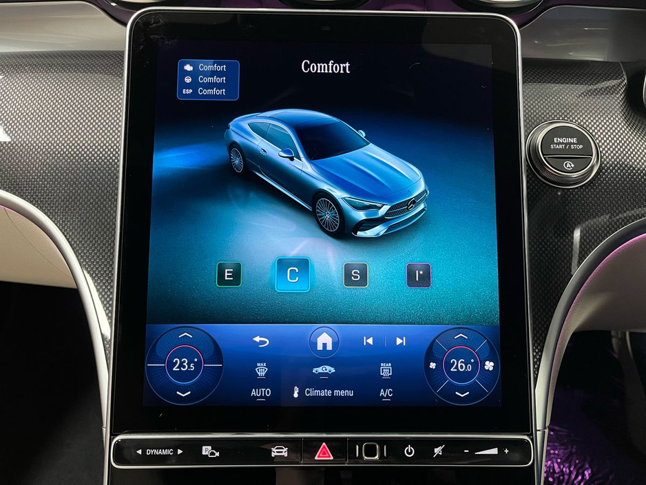 2026 Mercedes-Benz CLE 180 AMG Coupe - 18 Inch Alloys - Reversing Camera - Ambient Lighting - Sat Nav - Climate Control - Electric Heated Memory Seats - Keyless Start - Apple CarPlay/Android Auto €78,057