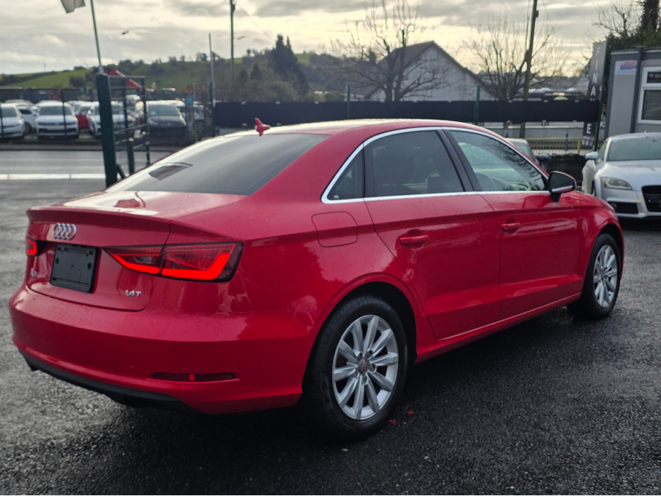 2014 Audi A3 Saloon ( 142 REG )1.4 TFSI SALOON PRIVACY GLASS REVERSING CAMERA - PARKING SENSORS ALLOYS - SIMI DEALER - LOW ROAD TAX BAND €14,950
