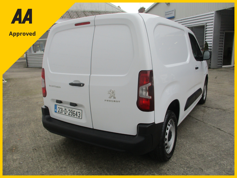 2023 Peugeot Partner ACTIVE PLUS 1.5 BLUE  HDI 100 TAX AND TESTED AND FULLY SERVICED 3 MONTHS WARRANTY AND 12 MONTHS AA COVER !! €21,950