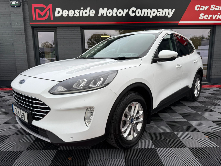 2021 Ford Kuga TITANIUM 5DR 1.5 TD 120 S6.2 M6 F, €85 p/w & €6,950 Trade in / Deposit , Titanium Spec , Front & Rear Sensors , Privacy Glass , Sat - Nav  , Apple Car Play & Android Auto , NCT , Warranty , Service €23,950