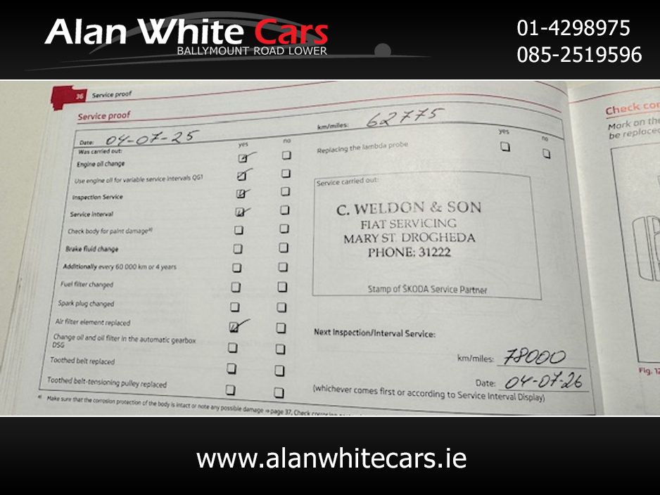 2013 Skoda Fabia MONTE CARLO 1.2 HTP 60HP 4DR €7,950