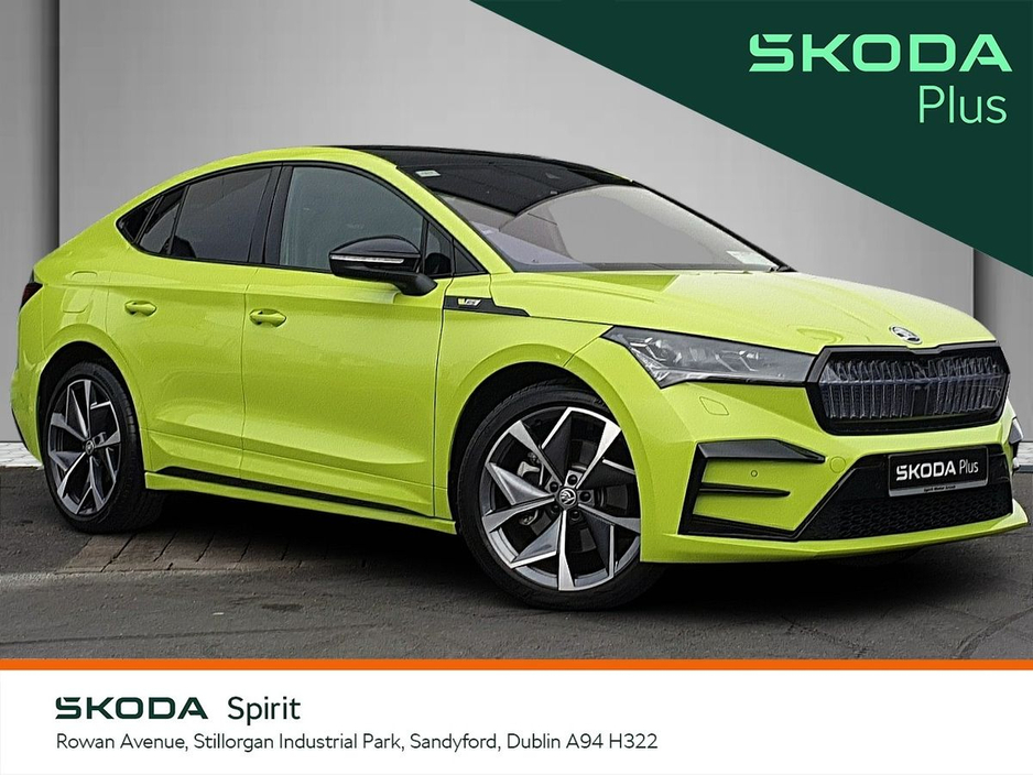 2023 Skoda Enyaq RS Coupe 4WD 300bhp €42,950