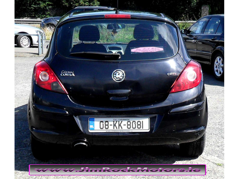 2008 Opel Corsa SPORTIVE 1.3 CDTi 3DR....DOE 01/24.....TAXED 09/23 €2,495