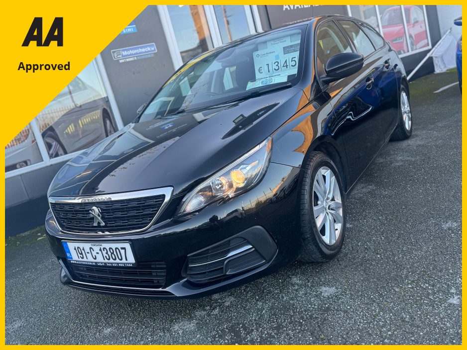 2019 Peugeot 308 1.5 BHDI ACCESS SW 100BHP..12 MONTH WARRANTY €13,450