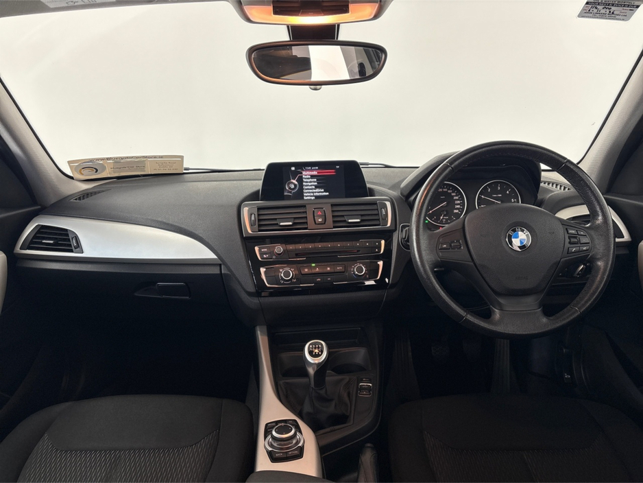 2017 BMW 1 Series 116D**MULTIFUNCTIONAL STEERING WHEEL**BLACK CLOTH INTERIOR**DIGITAL MEDIA DISPLAY**BLUETOOTH**AIR CONDITIONING**NAVIGATION**ISOFIX**FINANCE AVAILABLE** €14,995